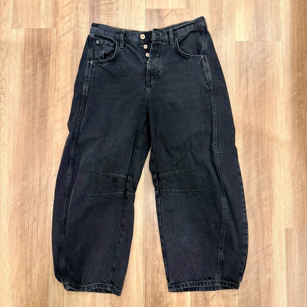 Stylish Black Denim Jeans
